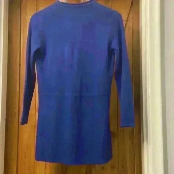 Nappa Valley women’s cardigan, sweater-sapphire-petite, medium - Picture 4 of 4